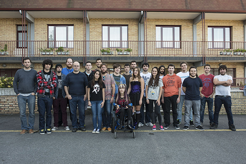 Alumnos del curso 2015 de Animación